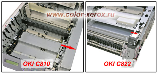 Oki C822, Oki C810,    