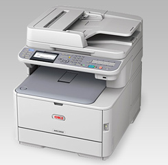 wifi  Oki MC342dnw